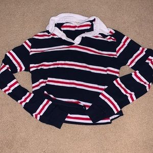 Brandy Melville striped collared shirt